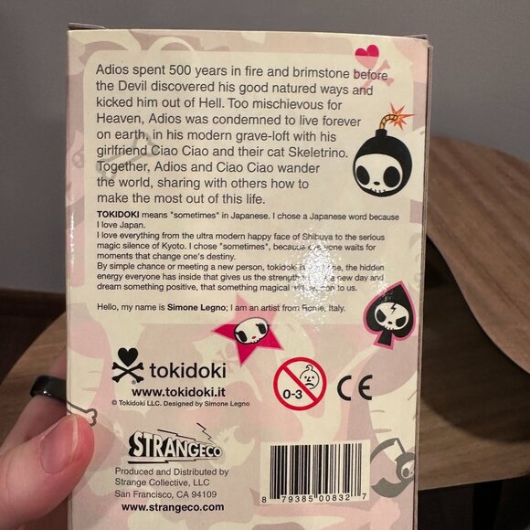 Tokidoki Ciao Ciao and Adios 4.5" Collectible Vinyl Figure Rare with box - Picture 7 of 9